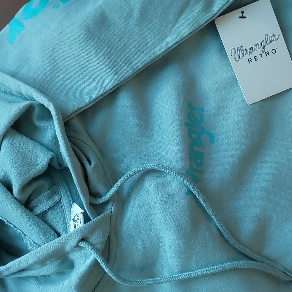 Wrangler - New With Tags! Retro Hoodie Sweatshirt - Picture 4 of 4